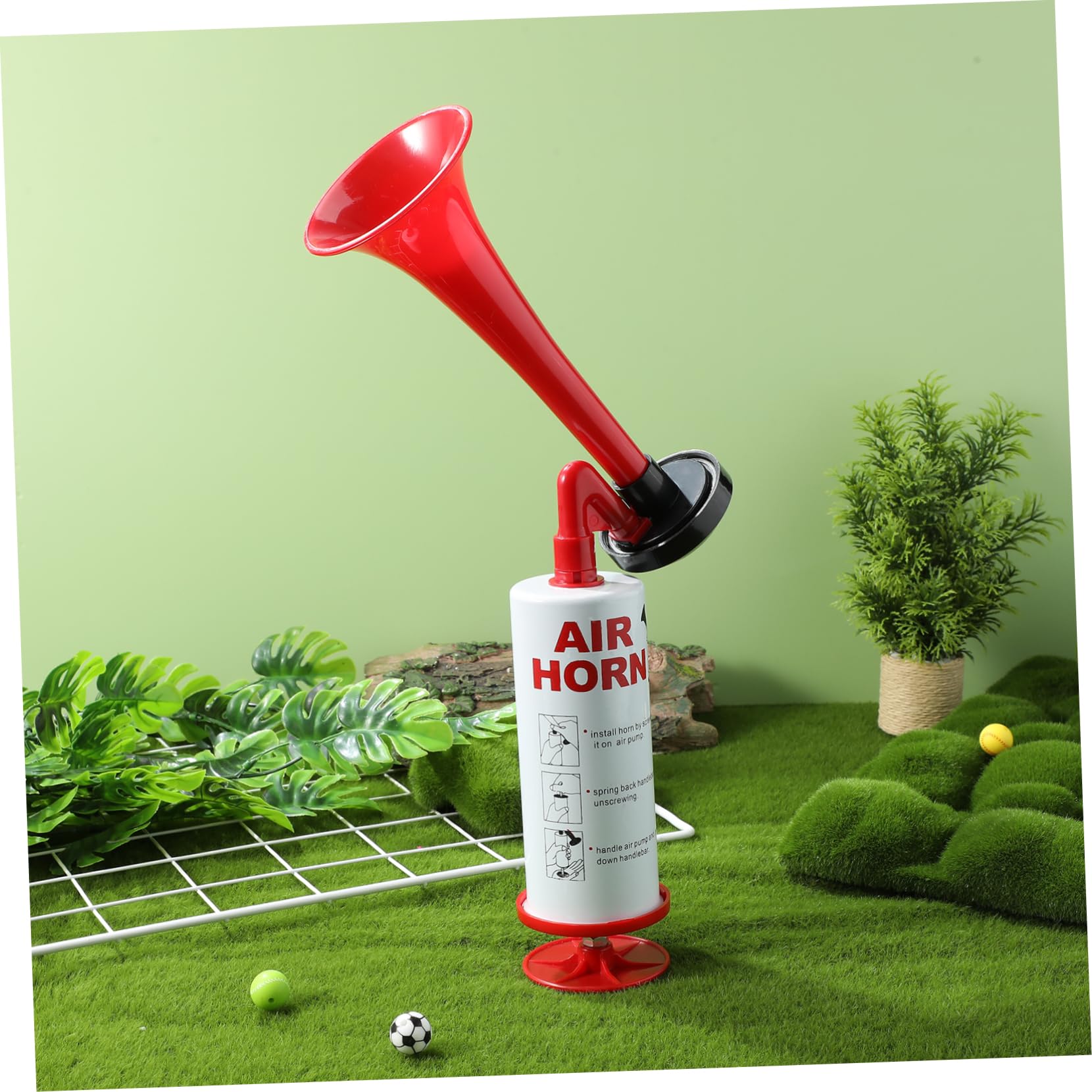 Toyvian 4stücke Hand-lufthorn Lautes Cheer Horn Für Sportveranstaltungen Manuelles Air Horn Für Fußballpartys Leicht Und Benutzerfreundlich Bunte Farben