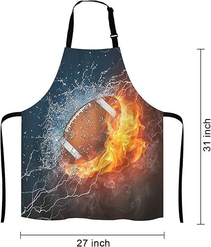 Miniatura 7 de Delantal con babero de mujer bonita-1, Multi Lf24