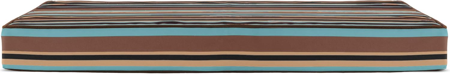 Furhaven Cama para perros medianosgrandes de hasta 55 libras, espuma viscoelástica resistente al agua, funda extraíble lavable, lona poliéster,