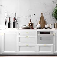 Vista 8 de 5 Pack Matte Black Cabinet Knobs - Kitchen Cabinet Knobs Black Cabinet Pulls for Kitchen Cabinet Drawer Stainless Steel Dresser Knobs for Cabinet