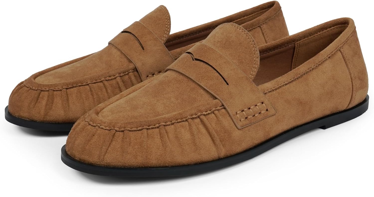 Penny Loafers for Women Flats Shoes Women Dressy Comfortable Moccasins Womens Slip on Loafers Shoes Comfortable Work Flats - Image 6