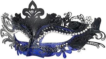 Hoshin Masquerade Mask, Mardi Gras Deecorations Venetian Masks for Womens
