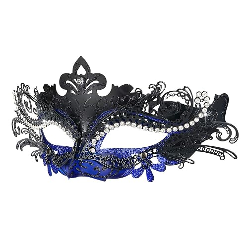 Mascara Antifaz Carnaval, Hoshin Mascaras Veneciana Mujer Ideal para Halloween Fantasma de la Ópera…