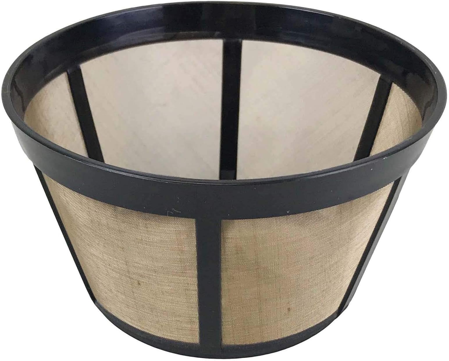 Think Crucial Replacement Coffee Filter - Compatible with 18oz Bunn Coffee Makers Part # C60666 – Fits Most Bunn BX, BTX, GRX, NHB, NHS, ST, HG & H Models - Permanent Coffee Filters - 1 Pack