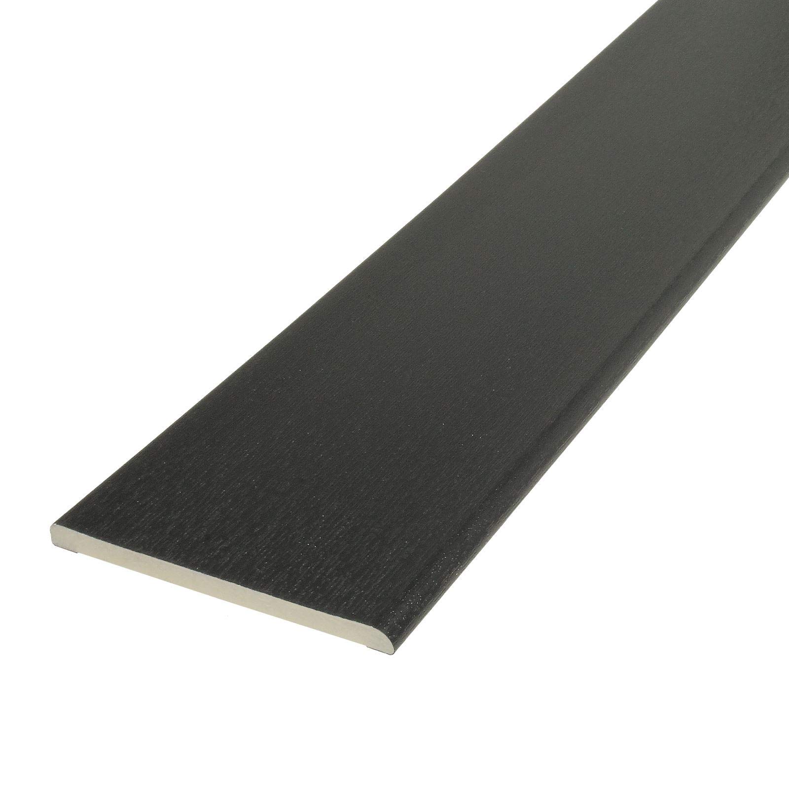 Pencil Round uPVC Architrave Trim (5m) - 95mm, Anthracite Grey (Grained)