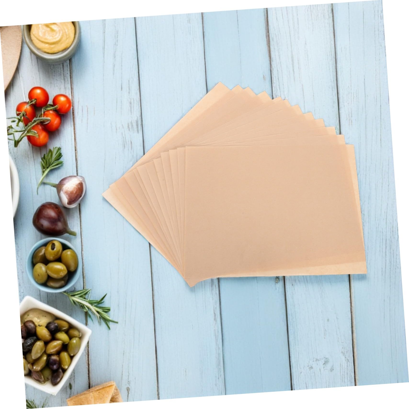 Carta da Forno Antiaderente Rettangolare 40x30 Cm, 100 Fogli