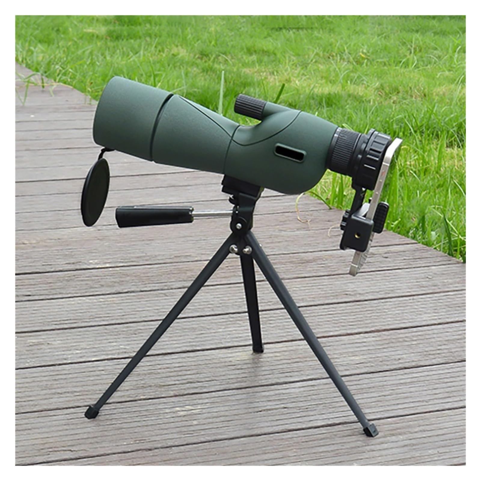 25-75x60 HD Luneta Zoom Monokularowy Potężny Teleskop Bak4 Pryzmat Obiektyw ED Na Zewnątrz Camping Obserwacja Ptaków Strzelanie PrzenośNy I Lekki(A green)