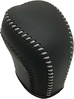 トヨタ ヤリス ヤリスクロス用 本革 シフトノブカバー リヤシートバックレザーカバー 目隠しカバー Yaris Yaris cross 本皮 レザーカバー キーケース キーカバー LED 保護フィルム ラバーマット (ヤリス&ヤリスクロス用 本革シフトノブ(ブラック/ホワイト2))