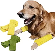 PET Dog Leg Warmers, for Elderly Dogs, Pet Wear, High Socks, Long Socks, Joint Protector, Dog Knee Supporter, Cold Protection, Stain Prevention, Warm Feet, Random Color (LL, 4 pieces)