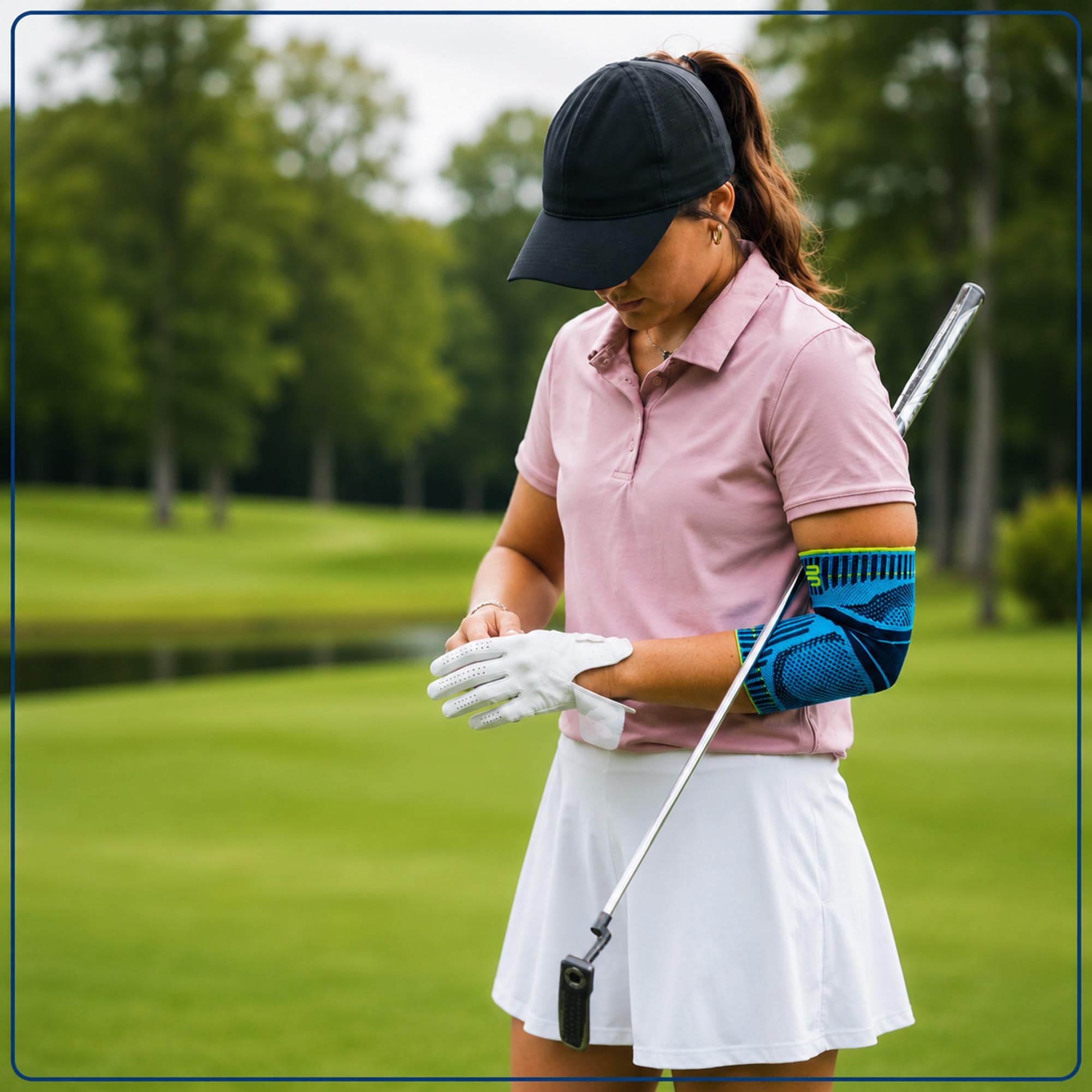 BAUERFEIND Tutore per gomito "Elbow Support" per braccio tennista e golfista, unisex