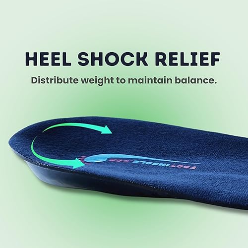 Miniatura 4 de Plantillas de gel que ofrecen absorción de impactos y amortiguación para aliviar los pies, cómodas plantillas de masaje de pies, plantillas de