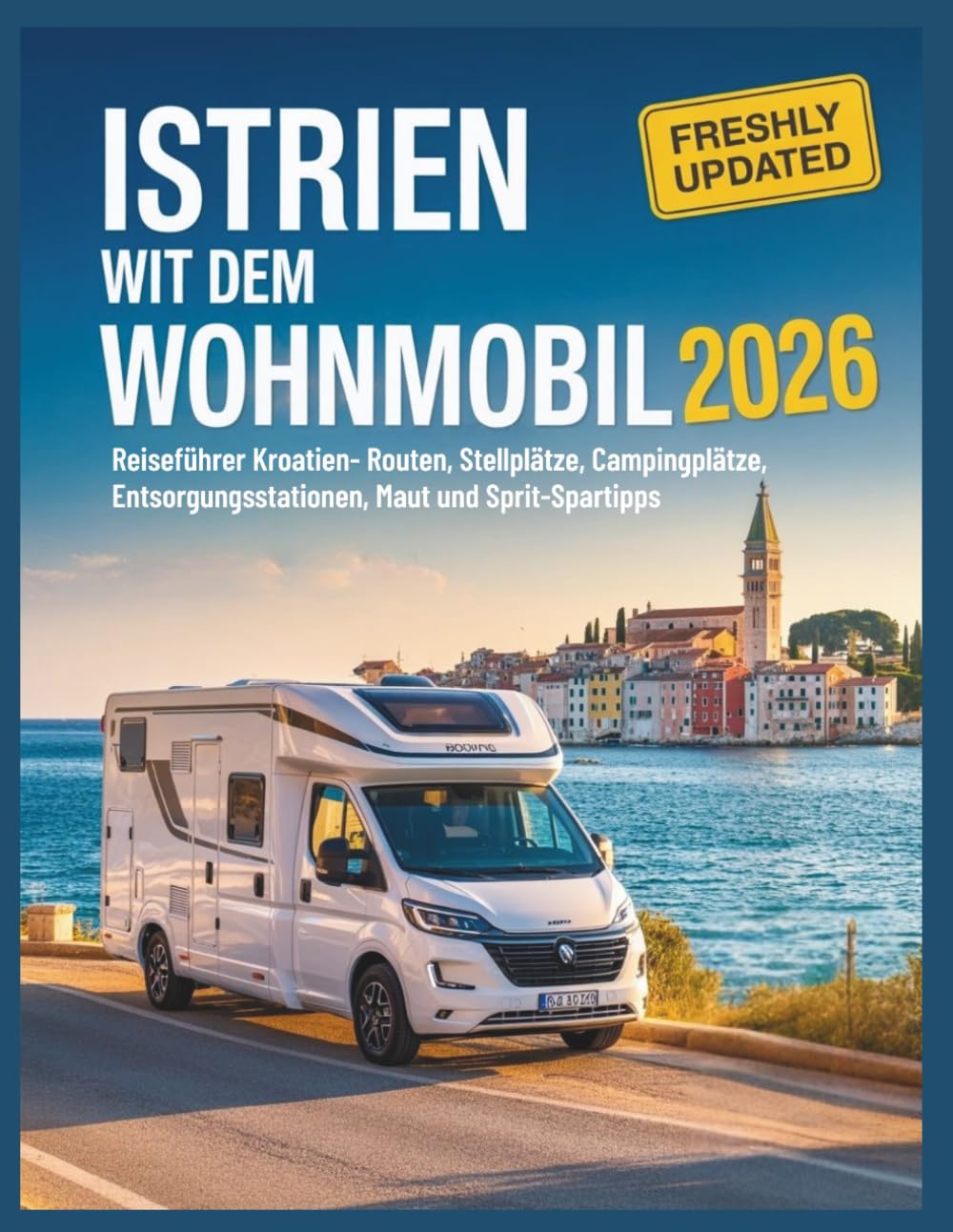 Istrien mit dem Wohnmobil 2026: Reiseführer Kroatien- Routen, Stellplätze, Campingplätze, Entsorgungsstationen, Maut und Sprit-Spartipps (Womo-Experte Reiseführer)