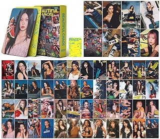 squishy 55Pcs Photocards, KATS Collection Set, Creative DIY Projects for Fans and Collectors, Girl Group Merch, KATS Beaut