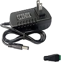 Vista 1 de 12 Volt 2A Power Supply DC 12v Power Cord 100-240V AC to DC 12V 2Amp 1A Power Supply Adapter 12V AC/DC Adapter Transformer 5.5mm x 2.5mm dc Plug for