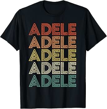 【ADELE】2016 サマーツアーT　アデル 2025年最新】アデルツアーTシャツの人気アイテム - メルカリ