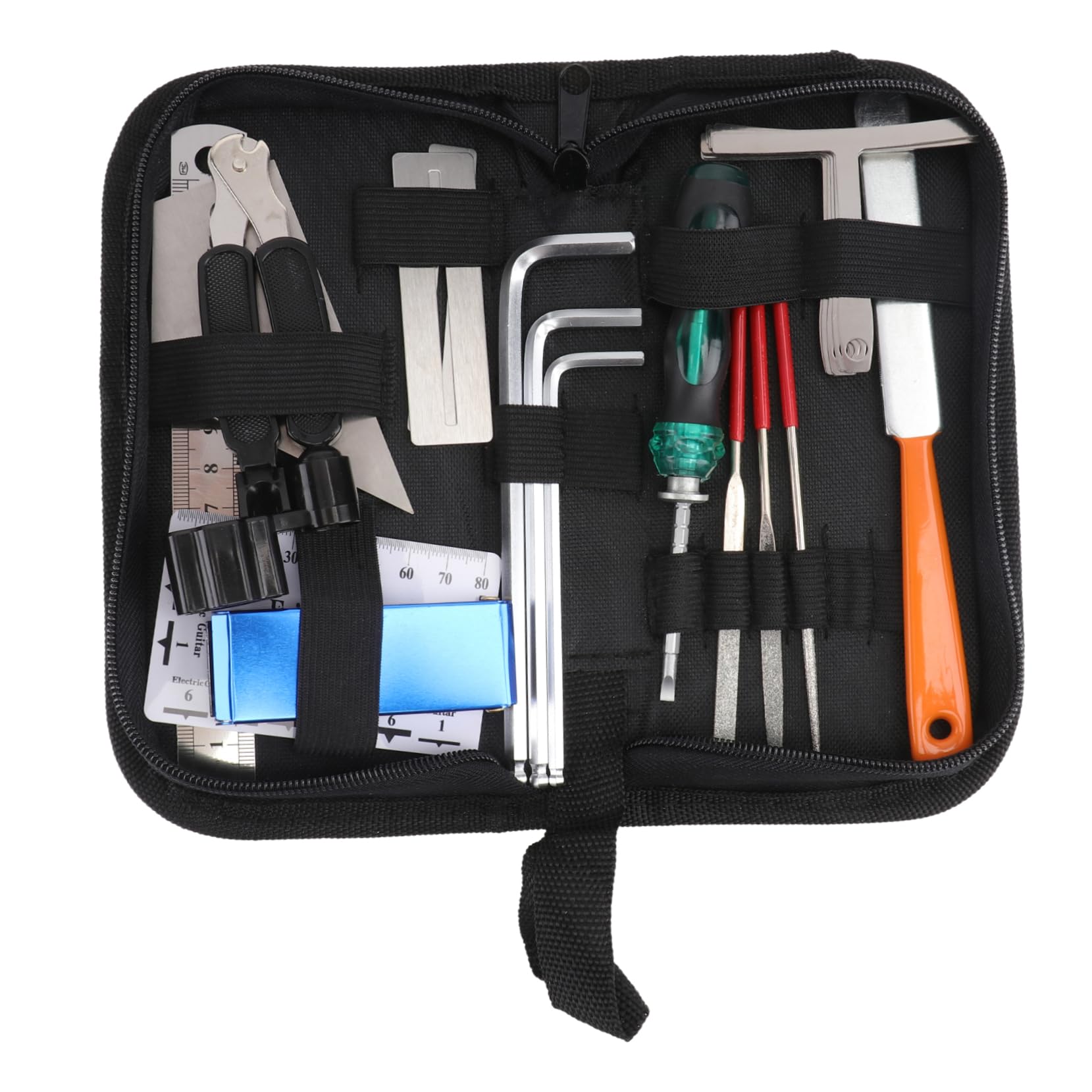 iplusmile Herramientas de y Limpieza para Guitarra Kit Profesional de Reparación de Instrumentos Herramientas Prácticas para Cuidado de para Personal y Profesional