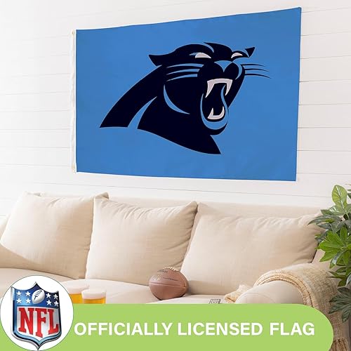 Miniatura 130 de NFL Dallas Cowboys - Bandera duradera de 3 x 5 para exteriores con ojales, bandera y pancarta resistentes para jardín al aire libre y patio, bandera