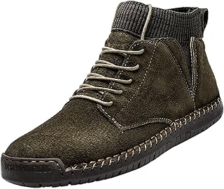Invierno acolchado británico grande casual hombres hechos a mano zapatos deportivos de comercio exterior