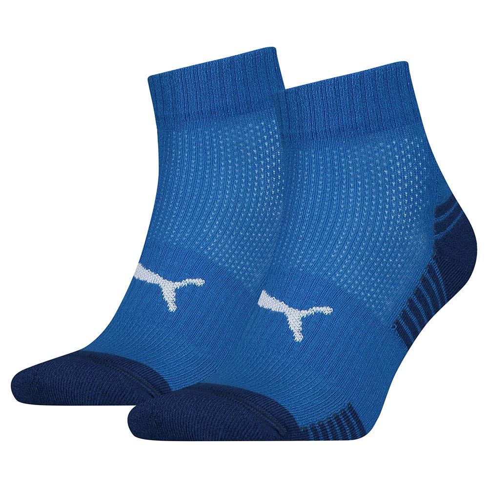 Puma Cushioned Quarter Socken Blue 39/42
