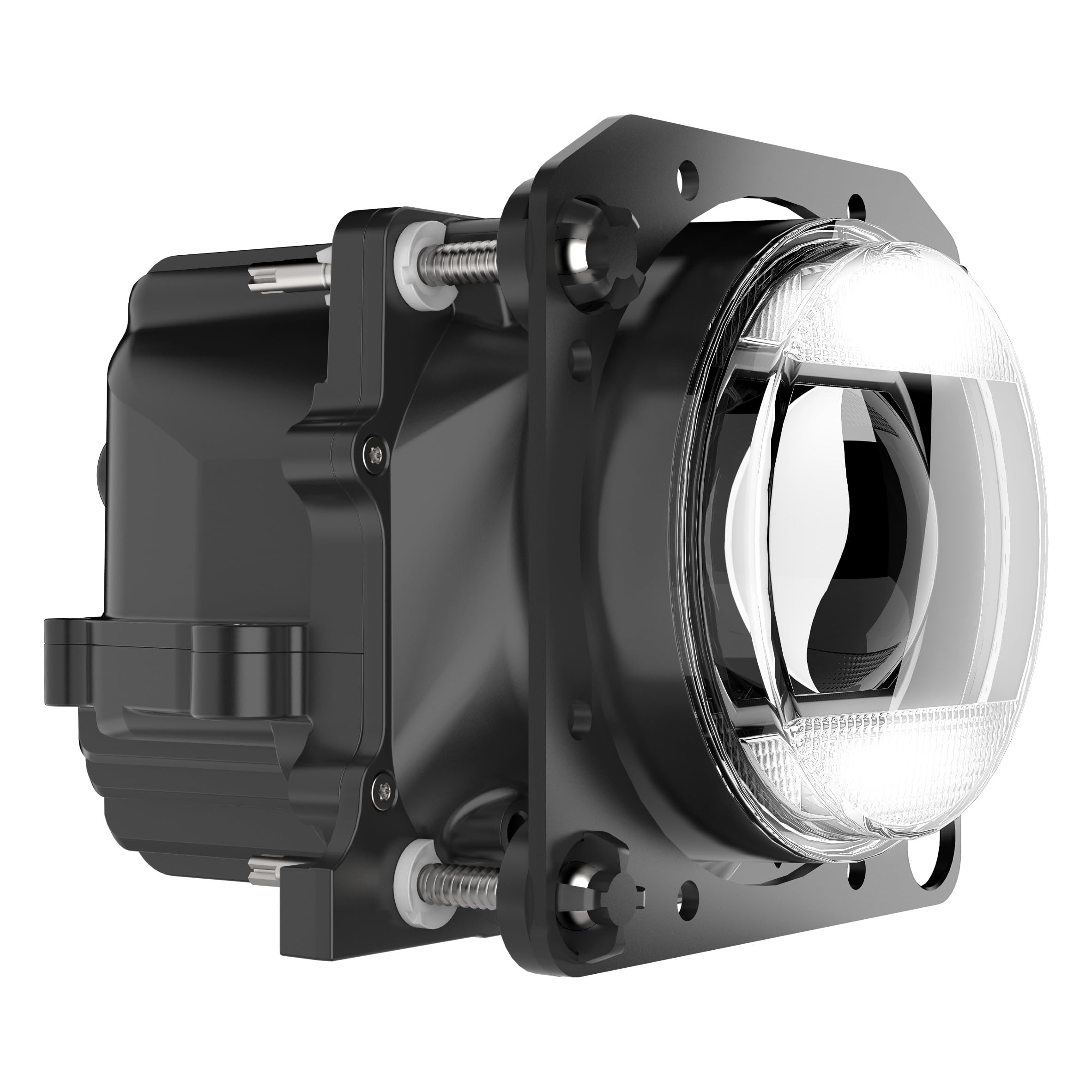 OSRAM LEDriving Universal Headlight 102, LEDUHL102, proyector LED de luz de carretera/cruce con luz de posición opcional y función de luz diurna para volante a la derecha