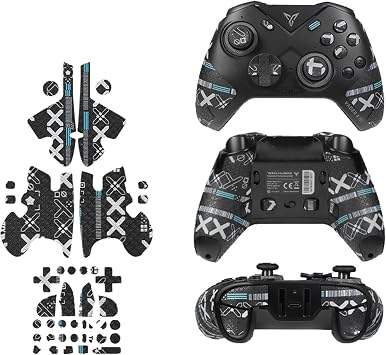 Controller Grips Tape for FLYDIGI Vader 4PRO/Vader 3PRO,Anti-Skid Sweat-Absorbent Controllers Handle Grips - 2 Color