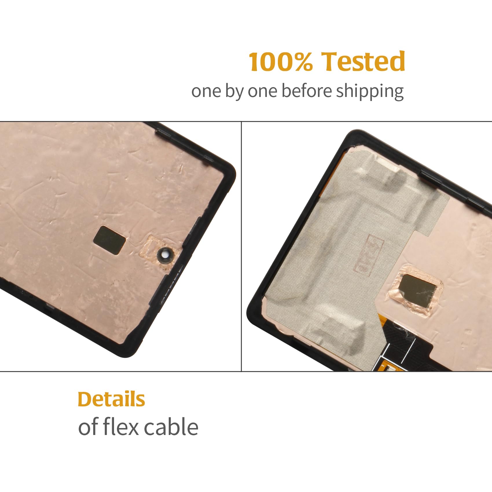 OLED for Google Pixel 6A 6.1" Display Screen +Frame (Fingerprint Support) LCD Screen Replacement Display Touch Digitizer Assembly GX7AS GB62Z G1AZG GB17L