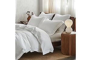 Simple&Opulence 100% Washed Linen Duvet Cover Set: A Luxurious Embrace of Comfort and Style