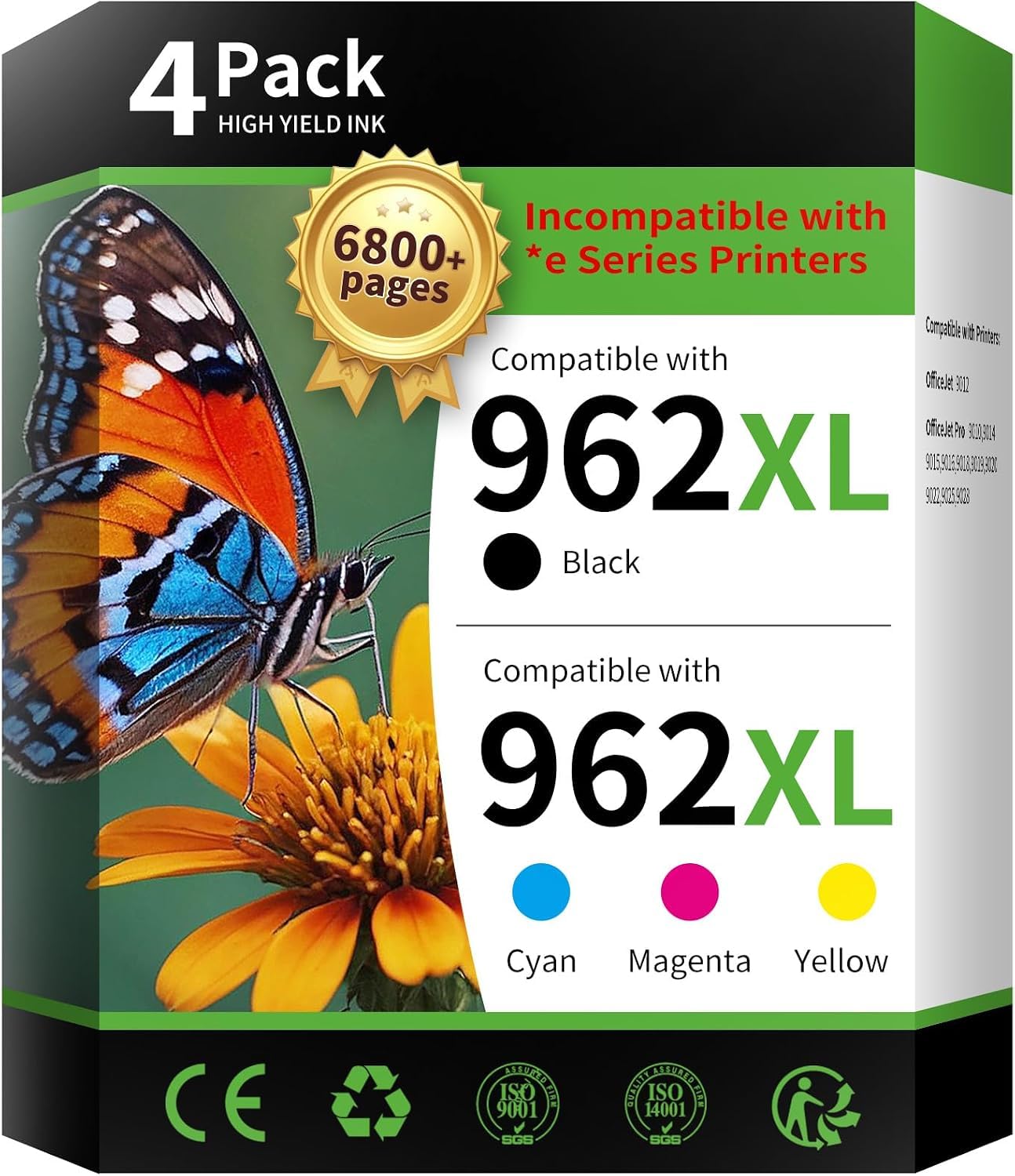 Photo 1 of INK4U 962XL Ink Cartridges