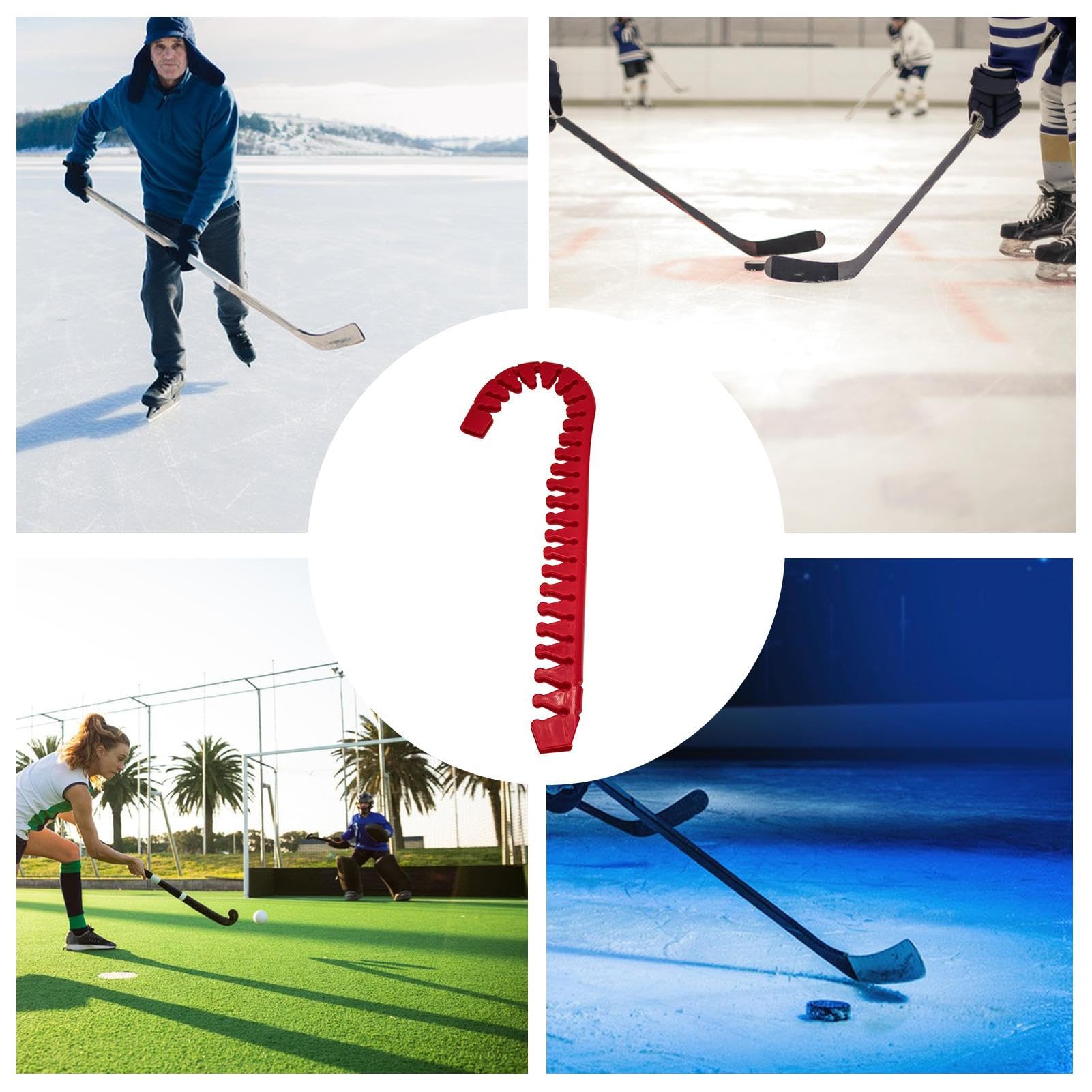 Attrezzatura avvolgente per hockey, attrezzatura per bastone da hockey avvolgente, aiuto per la pratica sportiva, attrezzatura versatile per appassionati principianti adulti