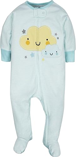 Miniatura 3 de Gerber Sleep 'n Play Mamelucos para niños y bebés, paquete de 4