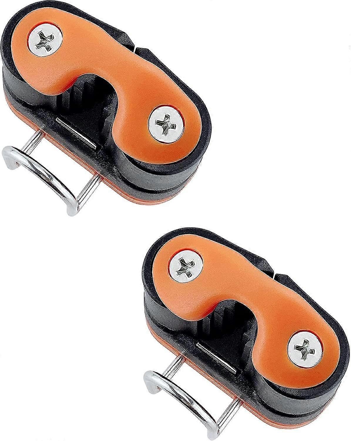 JOYHAPPST Cam Cleat with Leading Ring Pilates Equipment Boat Fast Entry Rope Wire Fairlead Sailing