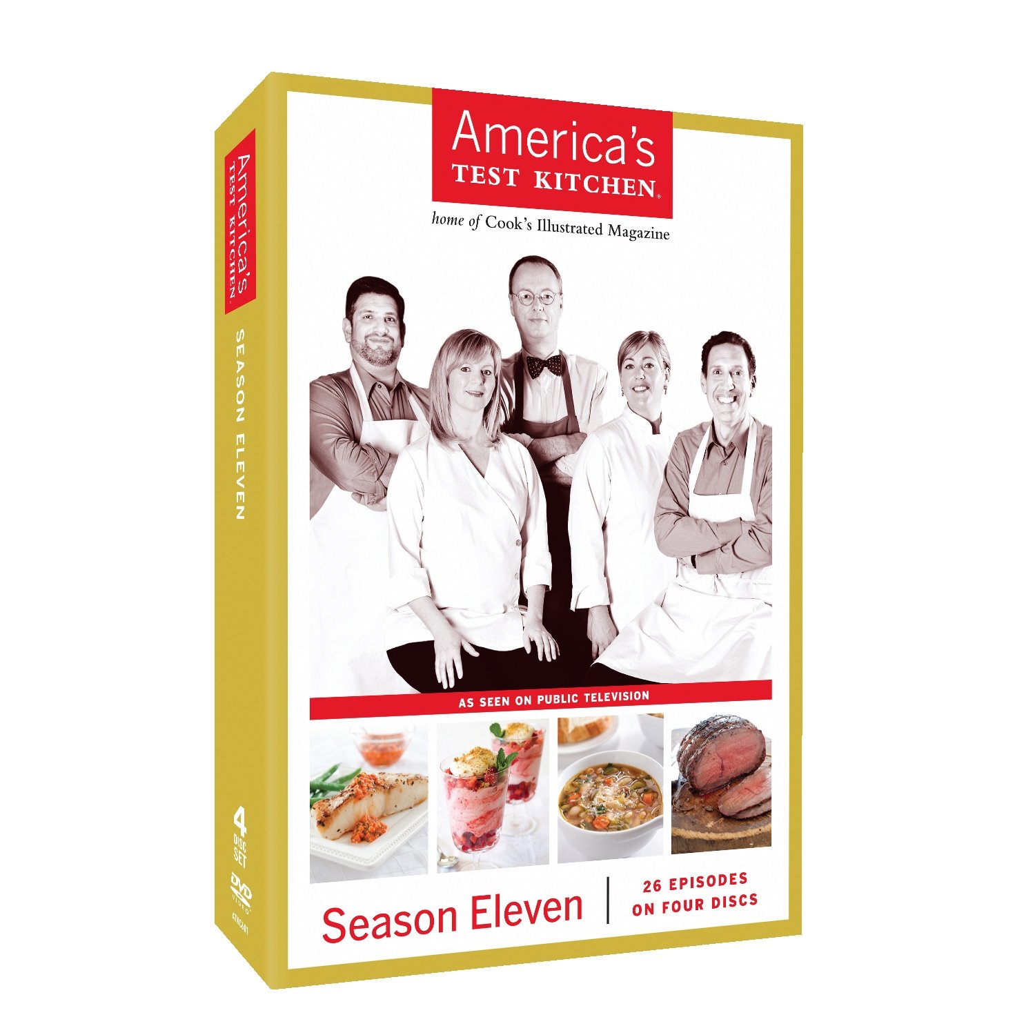 America's Test Kitchen: Season 11 en DVD importado de USA para amantes de la cocina