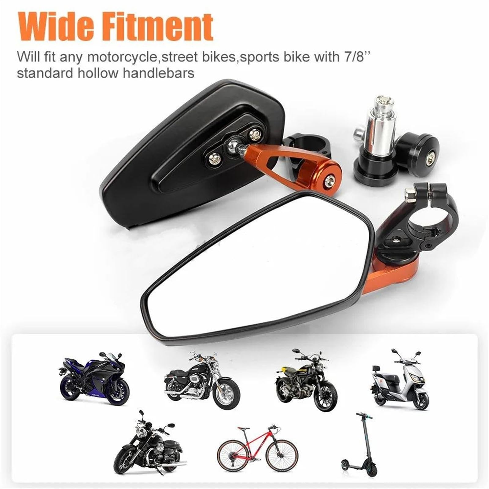 フットミラー Amazon | バイク用 ステップ フ 7/8 