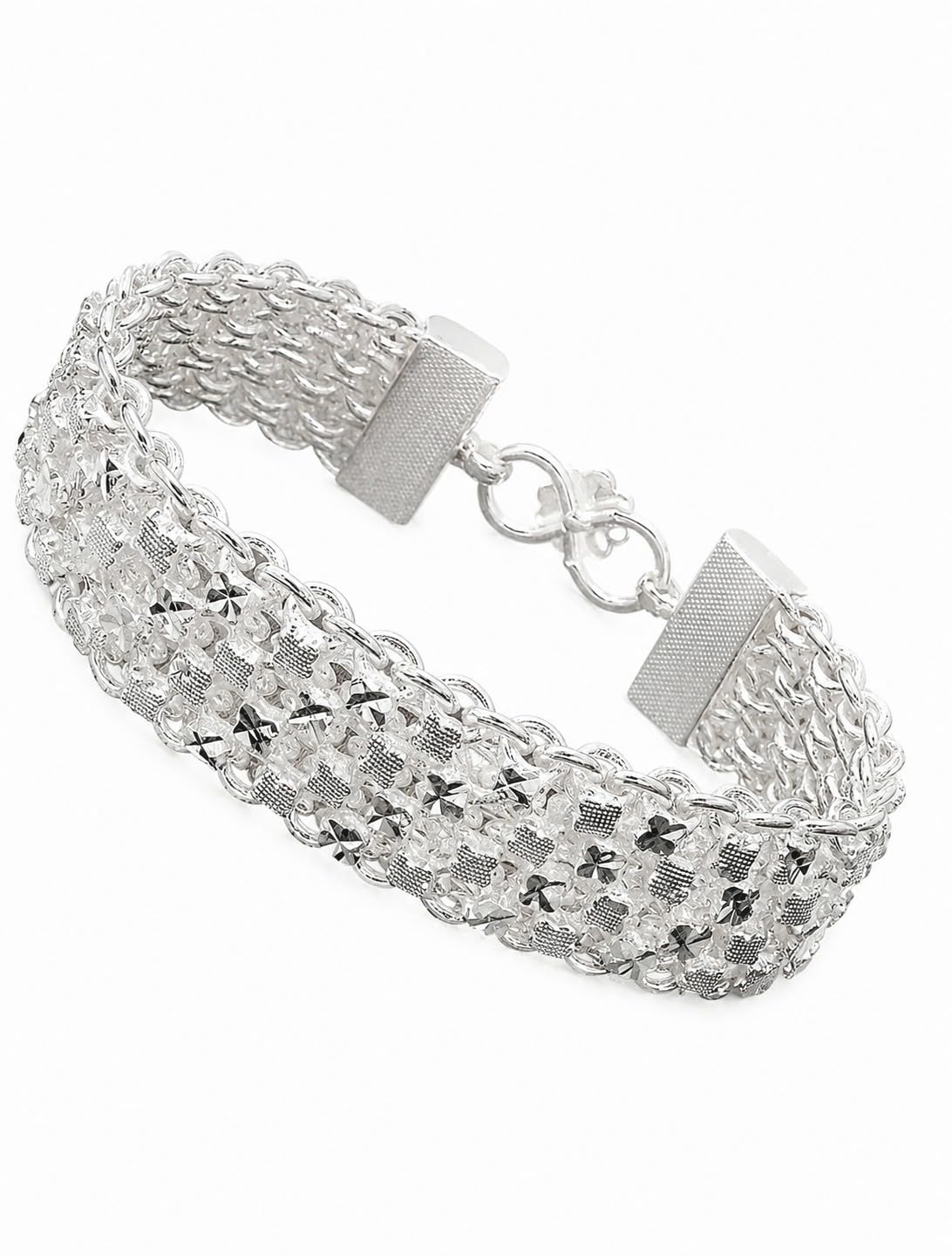 Buy GVLV Heavy Link Chain Bracelet for Men & Boys | Trendy Daily