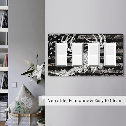 Vista 242 de Placa de pared con interruptor de luz de doble interruptor de pared para niños, diseño de dinosaurio, galaxia, espacio exterior, planeta, nebulosa