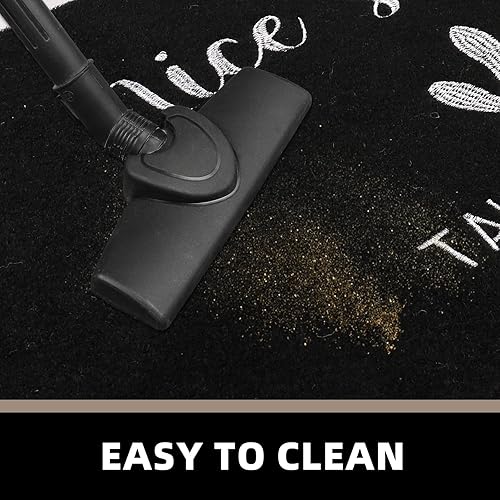 Miniatura 7 de MTOUOCK Tapetes de bienvenida de 17 x 30 pulgadas, tapete divertido antideslizante para puerta delantera, divertido bordado para puerta delantera,