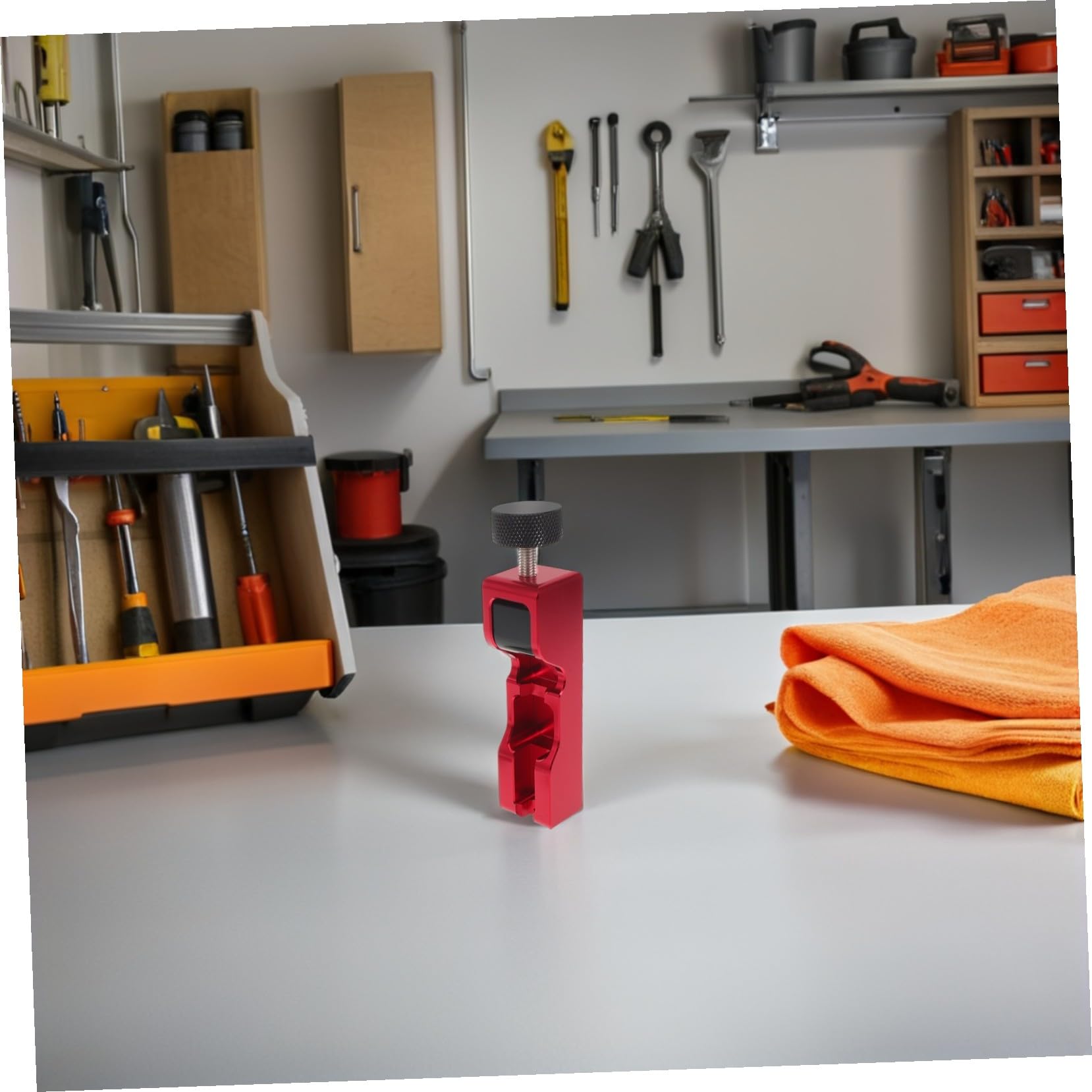 Sosoport Strumenti per Candele di Accensione per Auto con Misuratore di Distanza e Misuratore di Spessore delle Valvole Kit di Riparazione Filettature Maschi per Regolazione del Motore