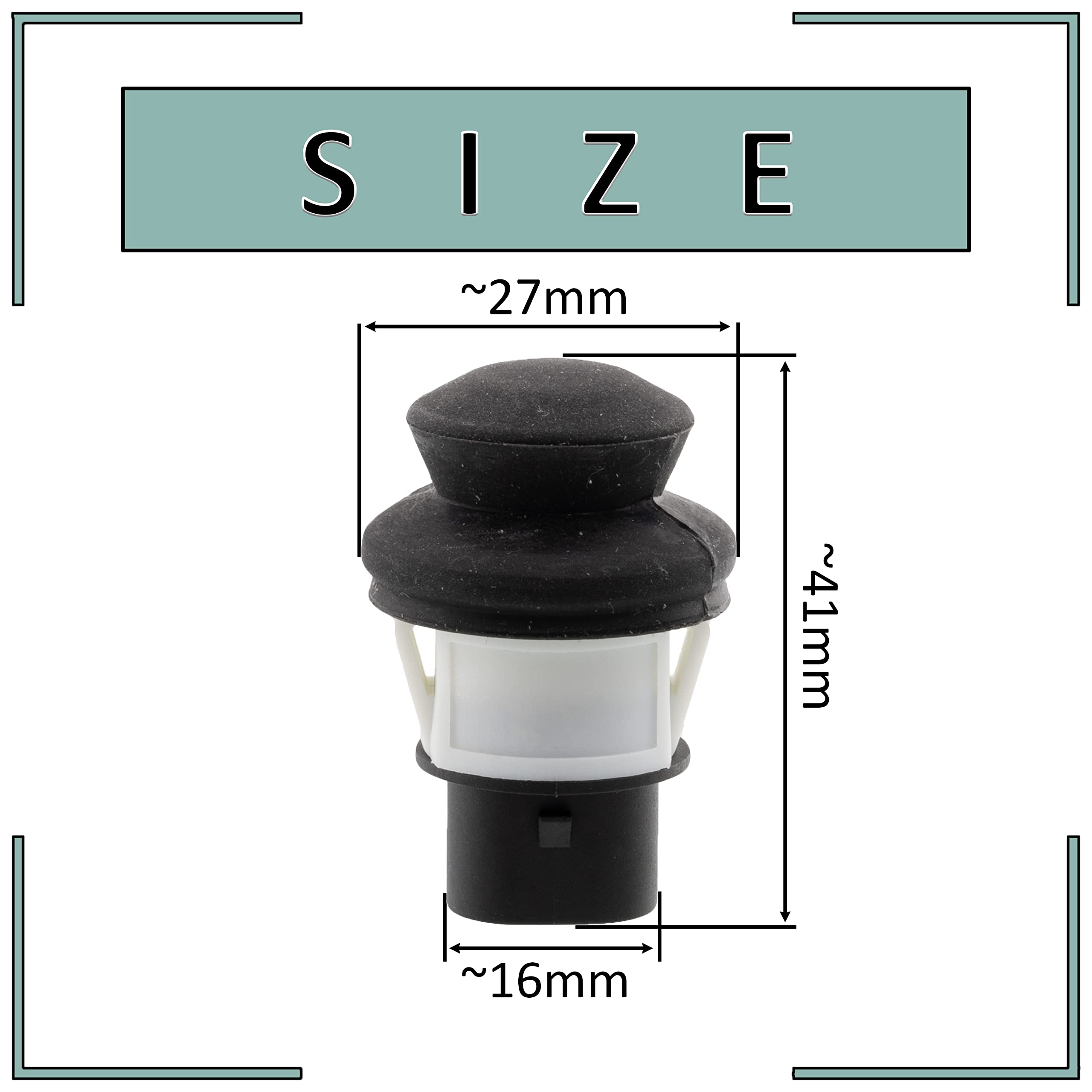 AERZETIX - C58438 - Interruttore porta - numero di poli: 3 - compatibile con 6N0947563, 1H0947563, 1H0947563A, 1046030, 7215801, 95VW13713AA