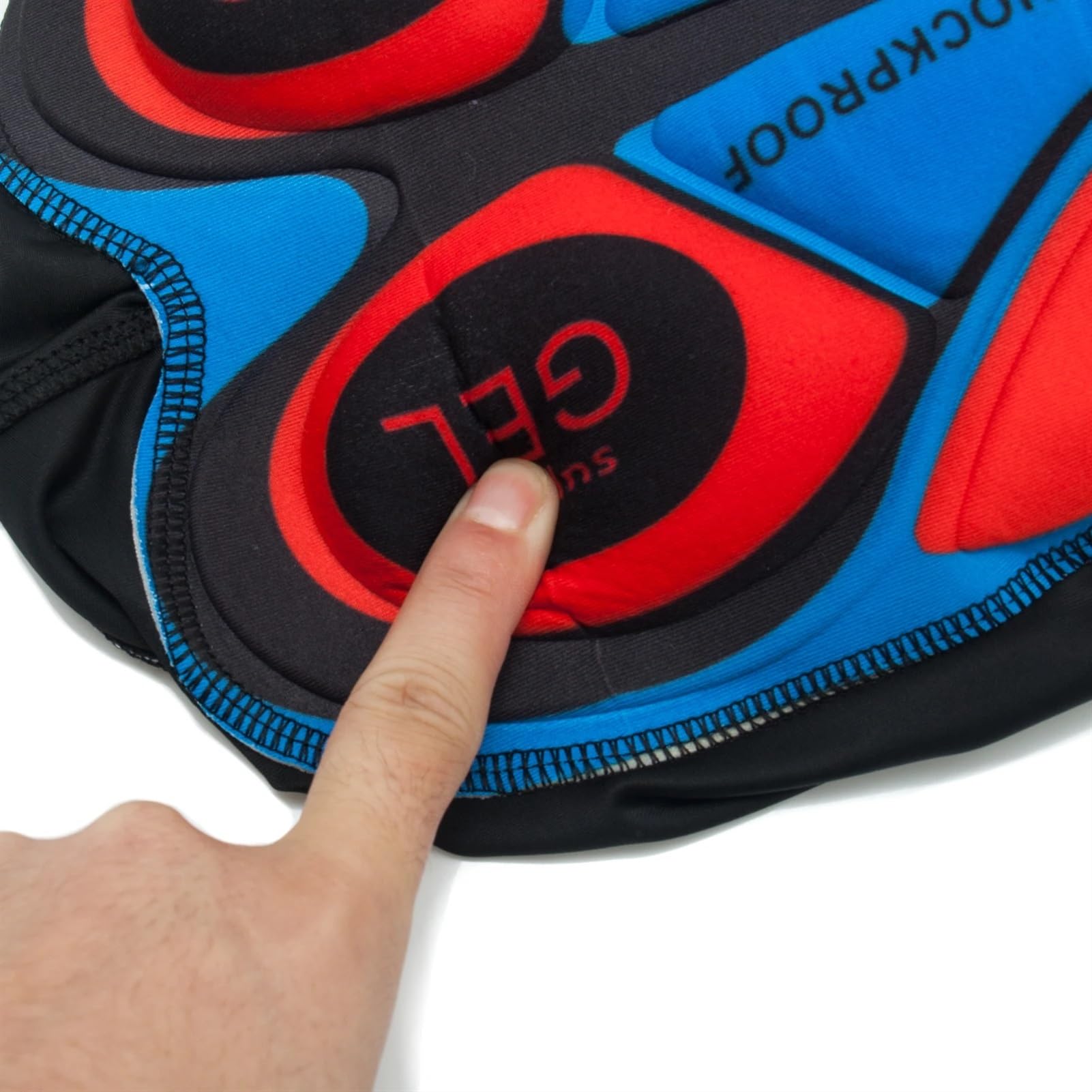 Cyclisme Homme Cuissard à Bretelles de Cyclisme de Couleur Unie Noir et Blanc avec Poignets découpés au Laser et Rembourrage en Gel 9D en Bas élastique Cuissard Velo Homme