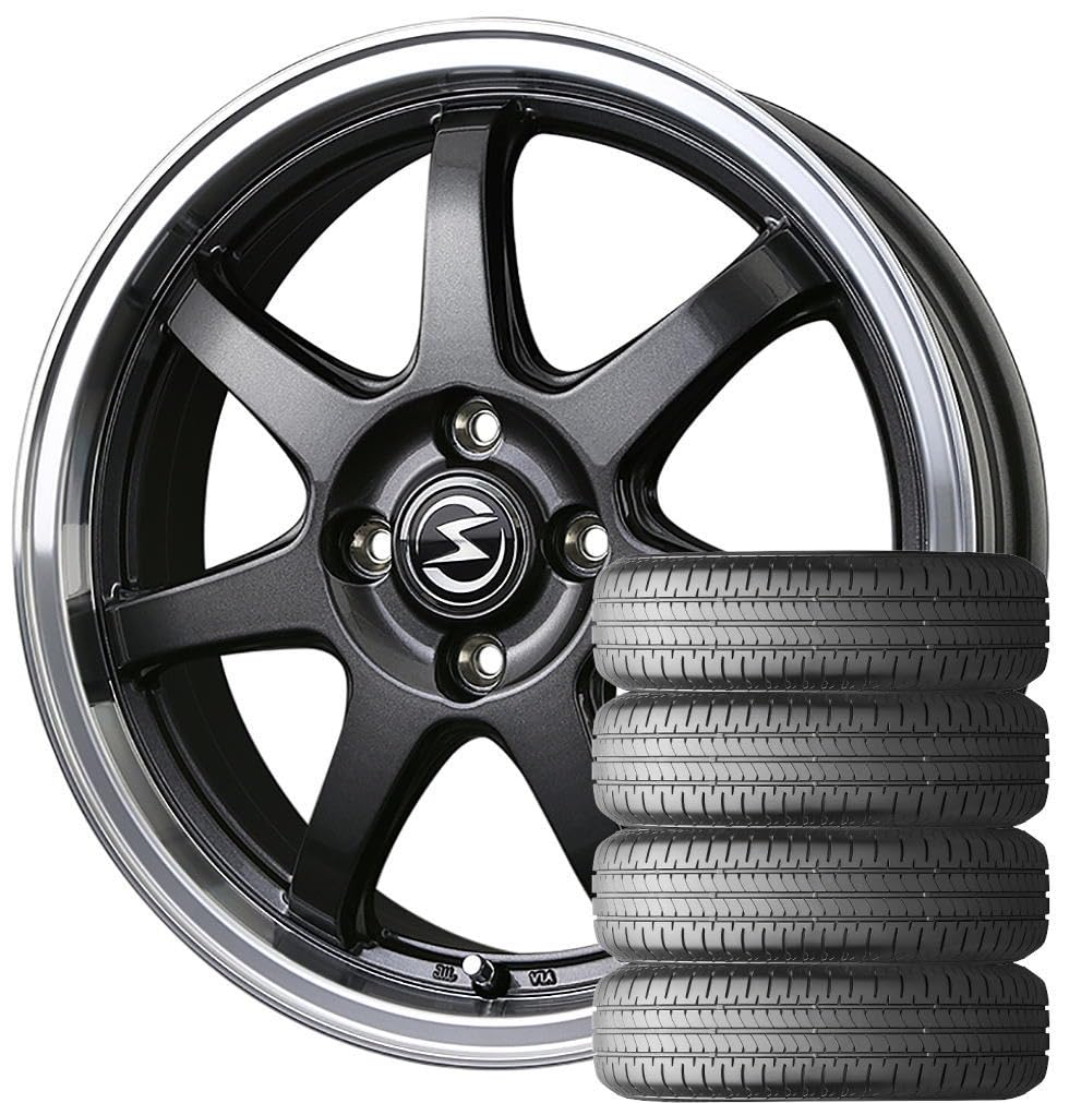 Amazon | 【軽自動車用】S-HOLD S-7S (14×4.5J 4-100 +45) ガンメタ 