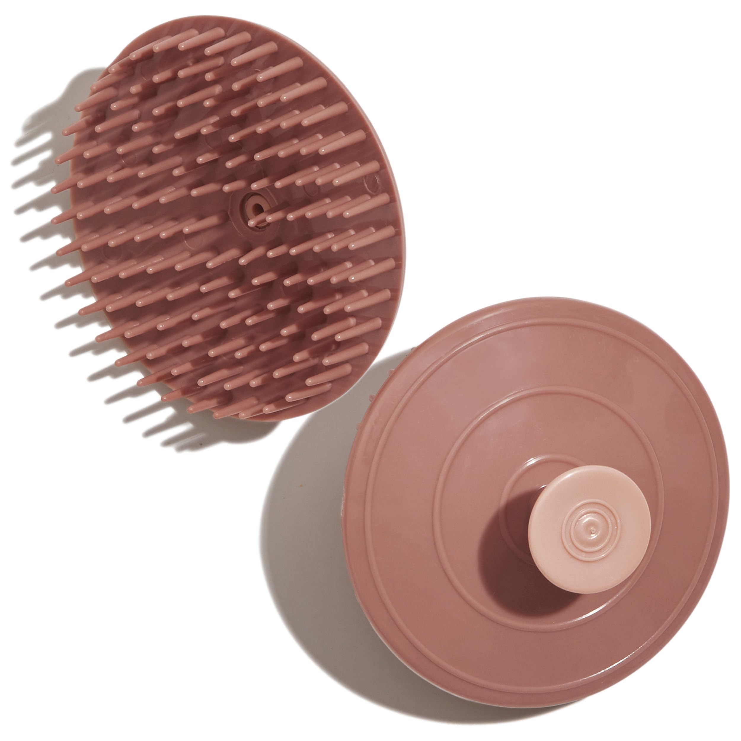 Kitsch Scalp Massager for Hair Care - Scalp Scrubber, Shampoo Brush & Exfoliator for All Hair Types - Relaxing & Exfoliating - Terracotta