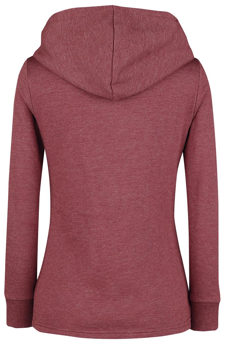 RED by EMP Donna Giacca Rossa con Cappuccio e Colletto