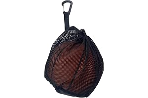 Single-Compartment Mesh Ball Bag for Effortless Ball Storage and Transportation