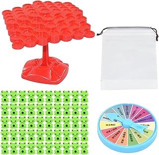 Balanced Tree Frog, Frog Balance Math Game, Frog Balance Counting Toys, Children Frog Balance Board Game Two-Player Games, Frog Toy Number Counting Scale Educational Interactive Toys Gift for Kids