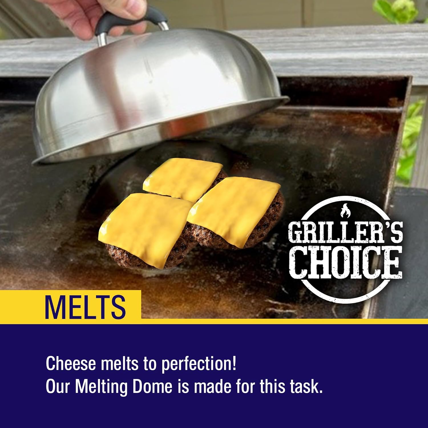 Grillers Choice Press and Griddle Dome Cover - Parent (Circular)