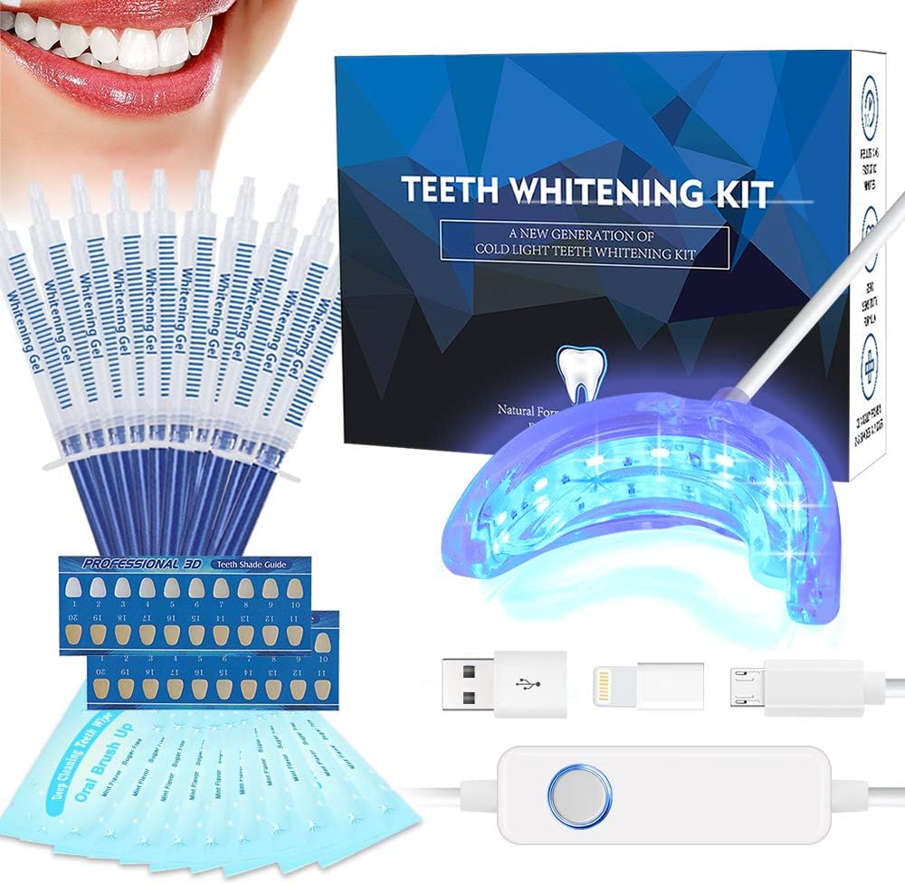 Teeth Whitening Kit Professional, Tooth Whitening Gel, NonSensitive Stain Remover for White
