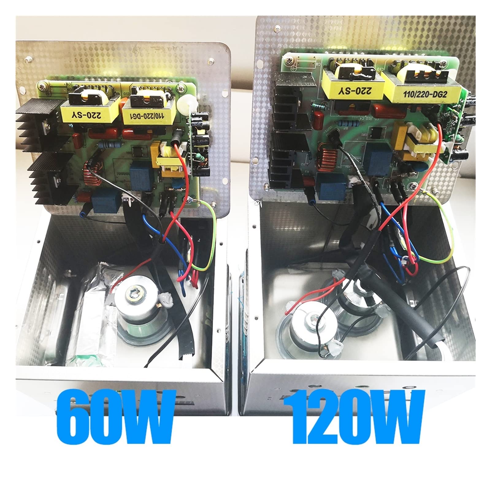 Dispositivo per la Pulizia ad ultrasuoni Cleaner ultrasuoni 1. 3L 60W/120W 40KHz Timer del riscaldatore Attrezzatura for la Pulizia in Acciaio Inossidabile for Candela della rondella(120W)
