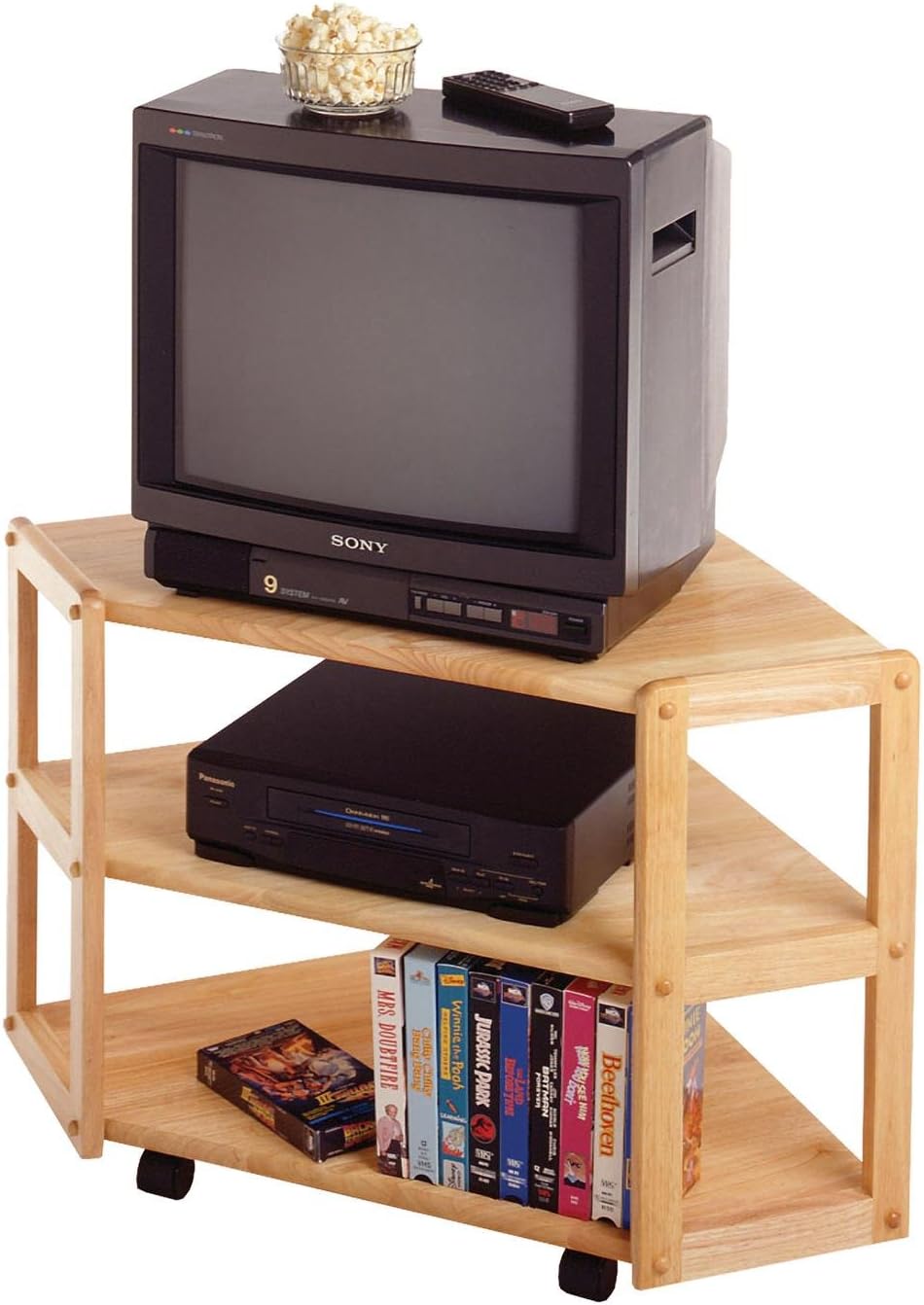 Winsome Wood Corner TV Stand, Natural