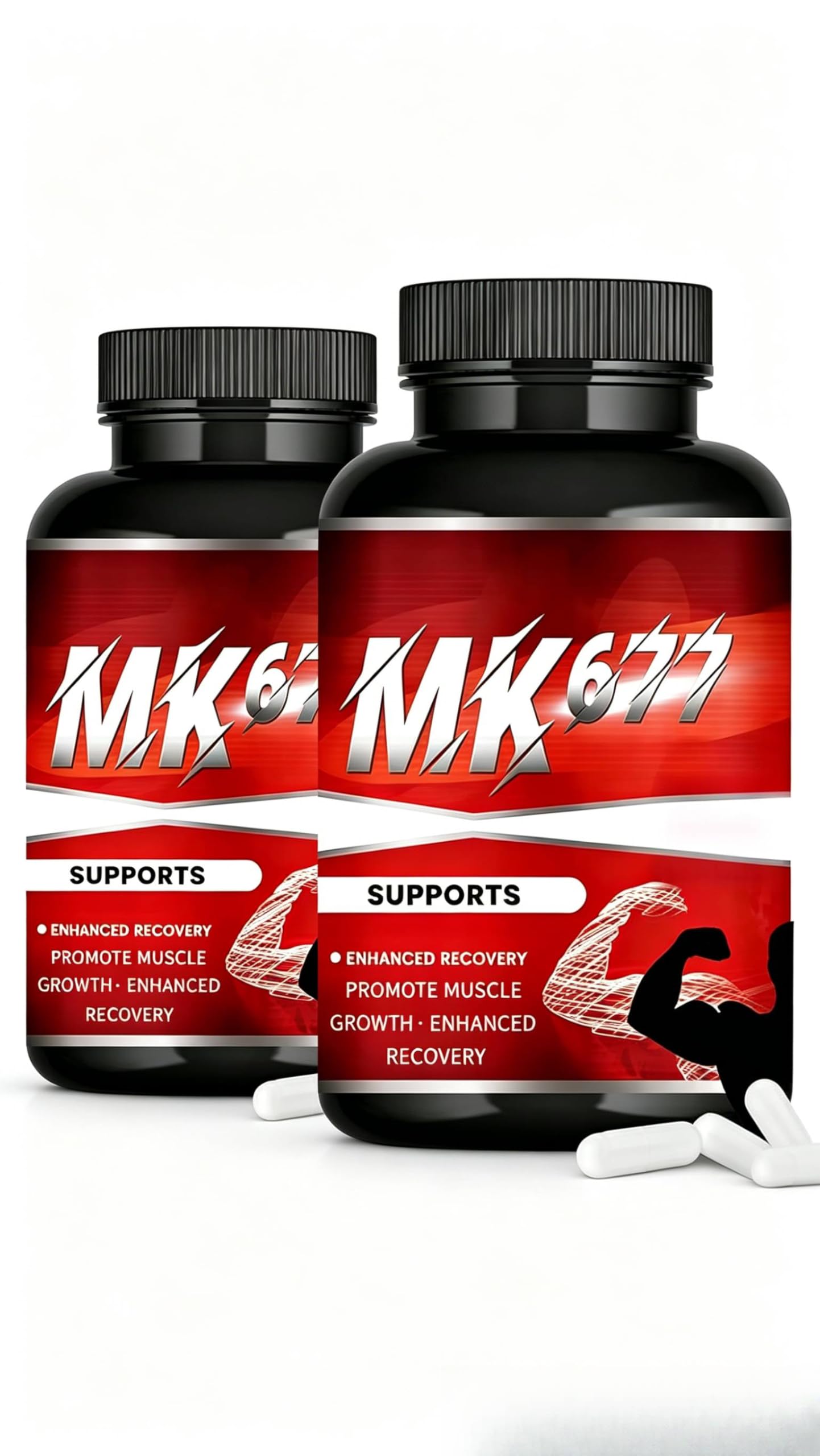 Vitamina MK677(2) - Cura vegana per l'energia quotidiana | Supporta la salute delle ossa e del cuore e promuove l'assorbimento del calcio dalle arterie cardiovascolari