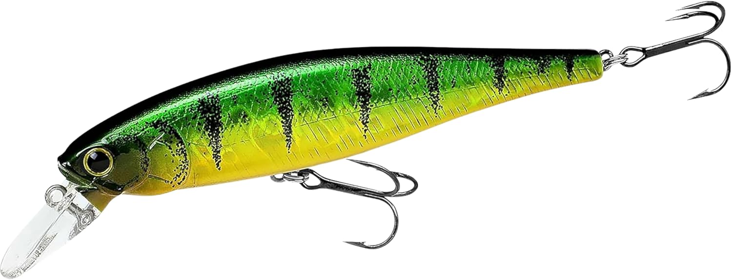 LUCKY CRAFT Pointer 100SP, Jerkbait Side by Side Action Tournament Winning Perfect Wobbling Freshwater Lake Bass Fishing Champion Bait